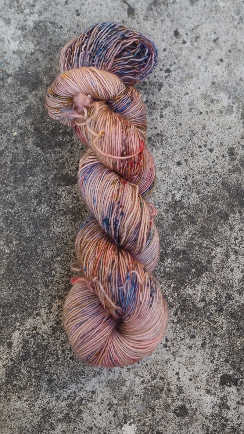 Hand dyed thread. Zhubei (single / sock / Merino) - Knitting, Embroidery, Felted Wool & Sewing - Wool 