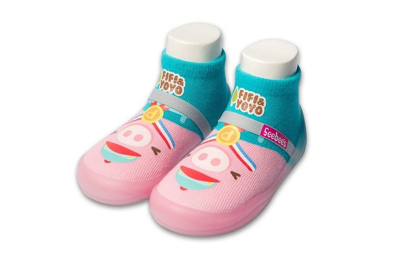 【Feebees】Fairy Tale Series_Champion Pig - Kids' Shoes - Other Materials Pink
