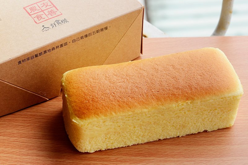 — Gluten-Free — Brown Rice Cake - Original Light Cheese (Miyaki) - Cake & Desserts - Fresh Ingredients Orange