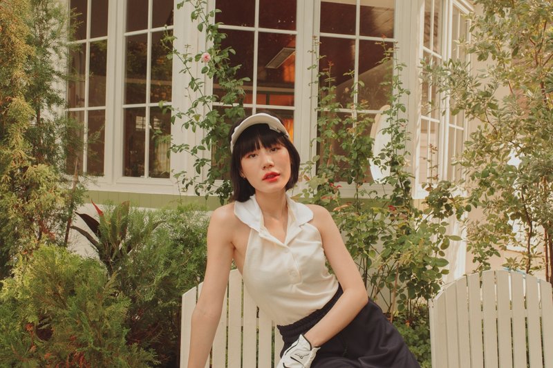 Racket sleeveless - Women's T-Shirts - Cotton & Hemp White