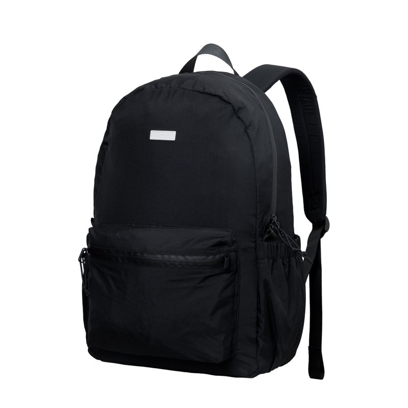 【極輕】BRZ Go Backpack 背包 黑色 - 後背包/背包/書包 - 尼龍 黑色