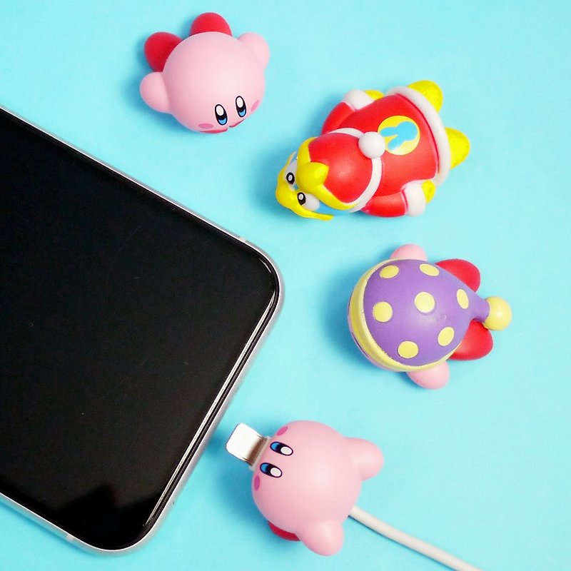 Dreams│iphone transmission and charging cable special wire bite device star Kirby - Phone Accessories - Plastic 