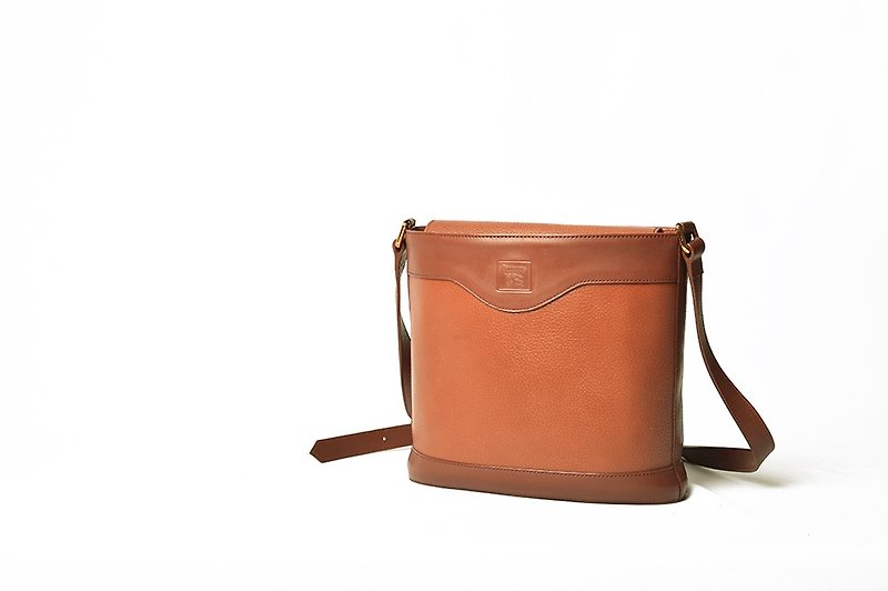 burberrys antique shoulder bag - Messenger Bags & Sling Bags - Genuine Leather Brown