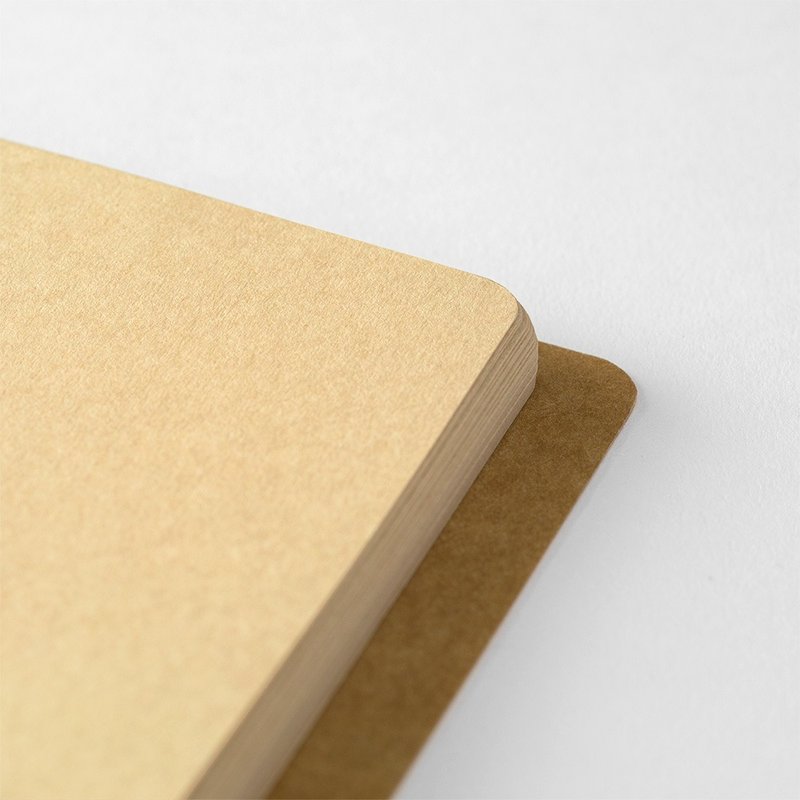 Spiral Ring Notebook A5 Slim - 牛皮 - 筆記本/手帳 - 紙 卡其色