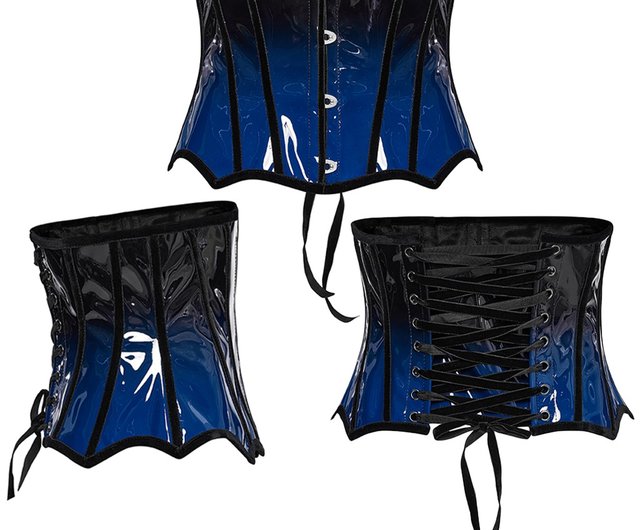 ゴシックナイトゴッドレオパードトーテムグラデーションカラーパテント