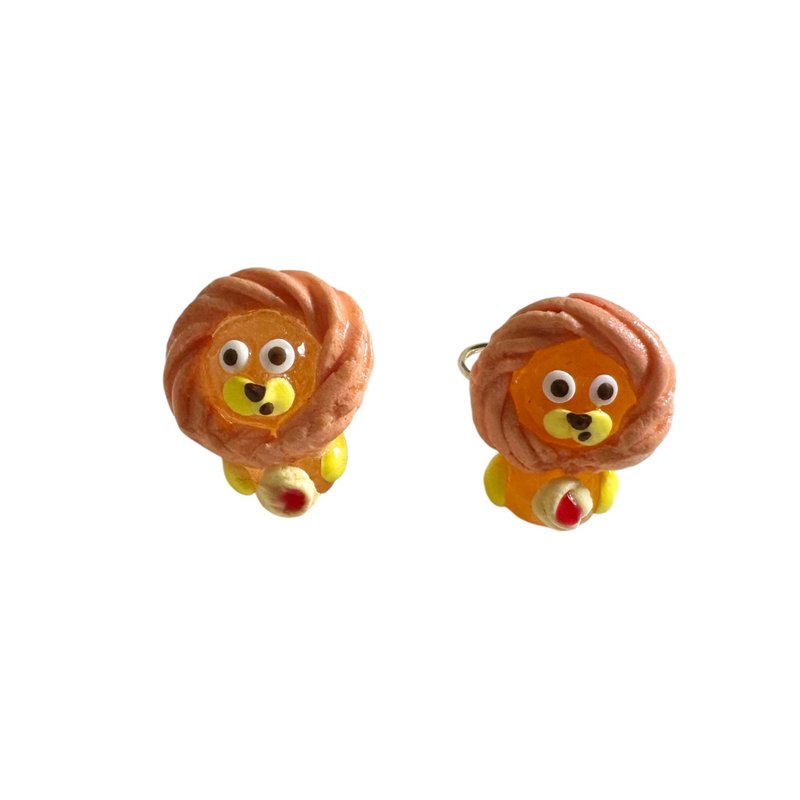 Lion Jelly Marron Ring - แหวนทั่วไป - เรซิน สีส้ม