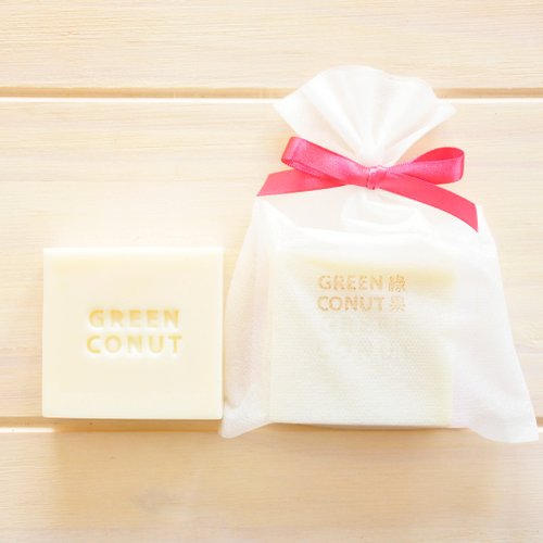 GREEN CONUT - Pearl &amp;amp; French Rose Soap