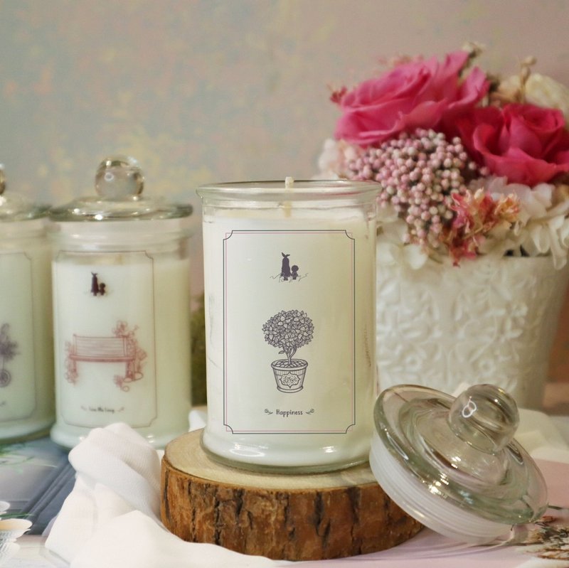 Energy Fragrance [Quartet of Love Fragrances-Make You Happy] - Candles & Candle Holders - Wax 