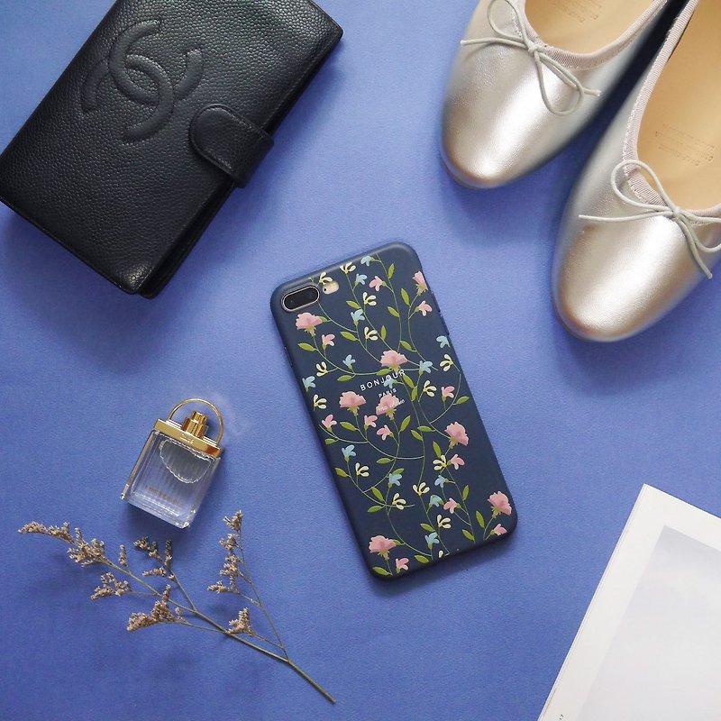 安妮小花園手機殼 - 手機殼/手機套 - 矽膠 藍色