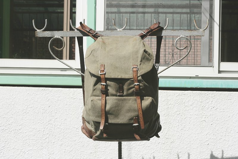 Switzerland _ military backpack Q. 58_R004 - Backpacks - Cotton & Hemp Khaki