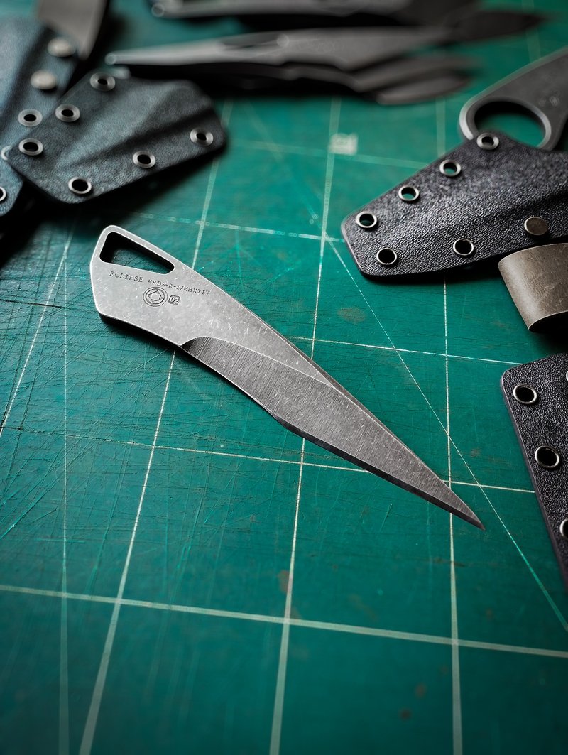 Handmade kiridashi - ECLIPSE R-I/MMXXIV for right-handed - Camping Gear & Picnic Sets - Other Metals 