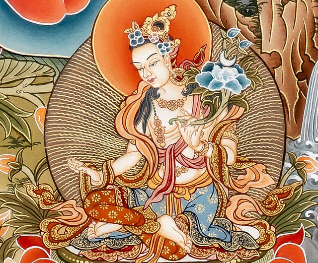 タンカの傑作 緑タラ 解放の女神 - ショップ Boudha Stupa