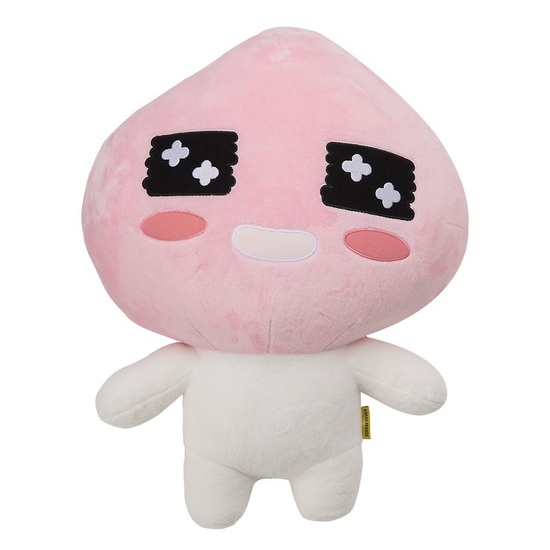 Korea KAKAO FRIENDS fluffy doll Apeach - Stuffed Dolls & Figurines - Polyester Pink