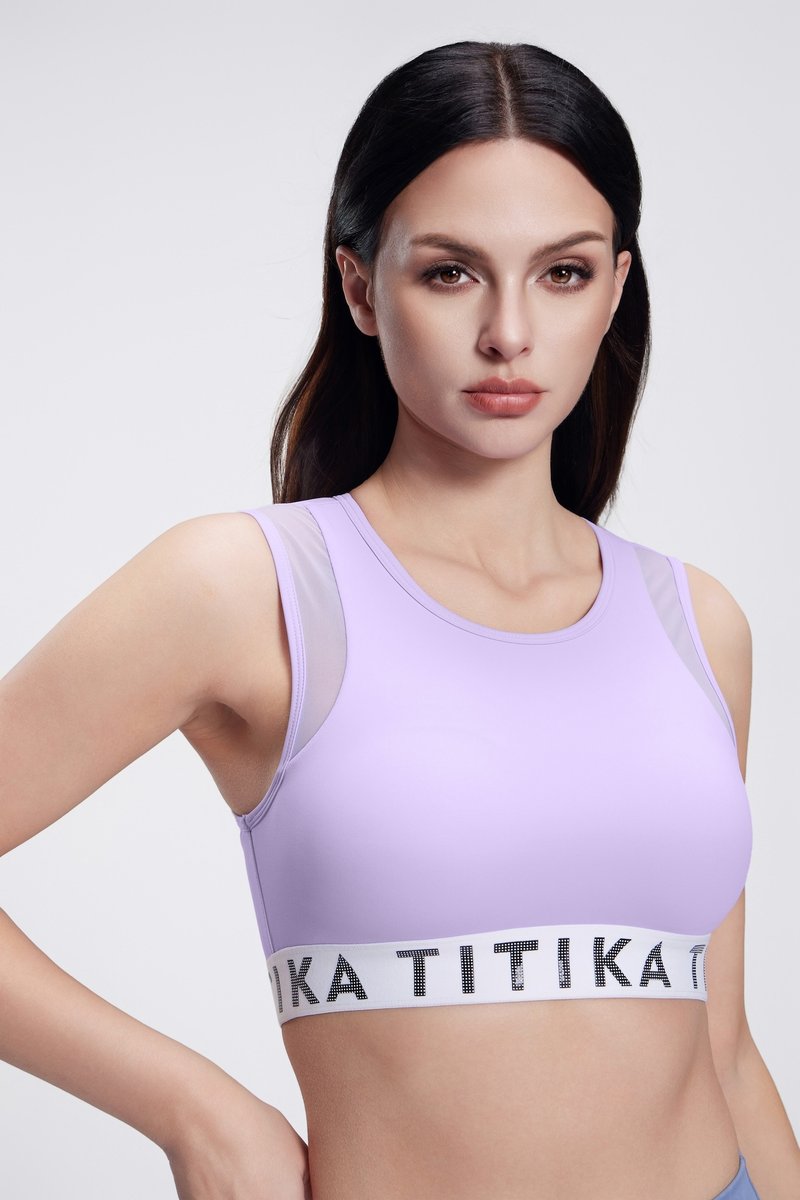 Gatten Medium Impact Bra - Women's Sportswear Tops - Nylon 