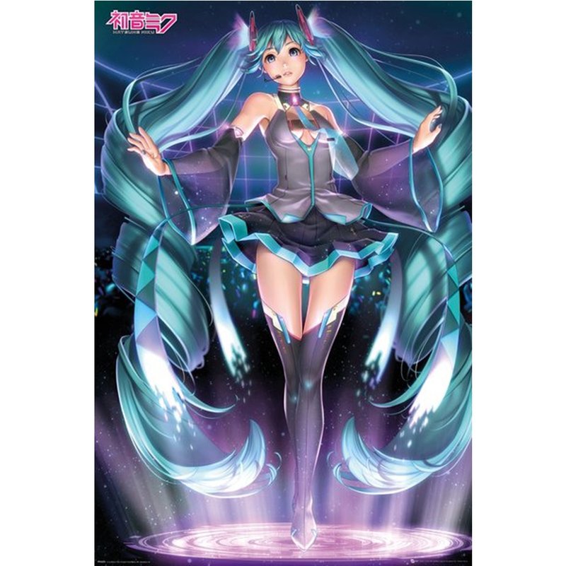 初音未來 HATSUNE MIKU (Projection) 英國進口海報 - 海報/掛畫/掛布 - 其他材質 多色