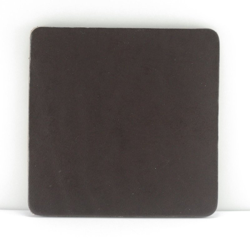 Customized branding - additional purchases - free Italian vegetable tanned coasters - Mark Honor - Other - Genuine Leather Black