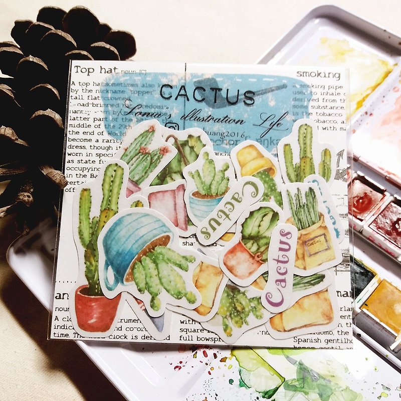 Cactus stickers - Stickers - Paper 