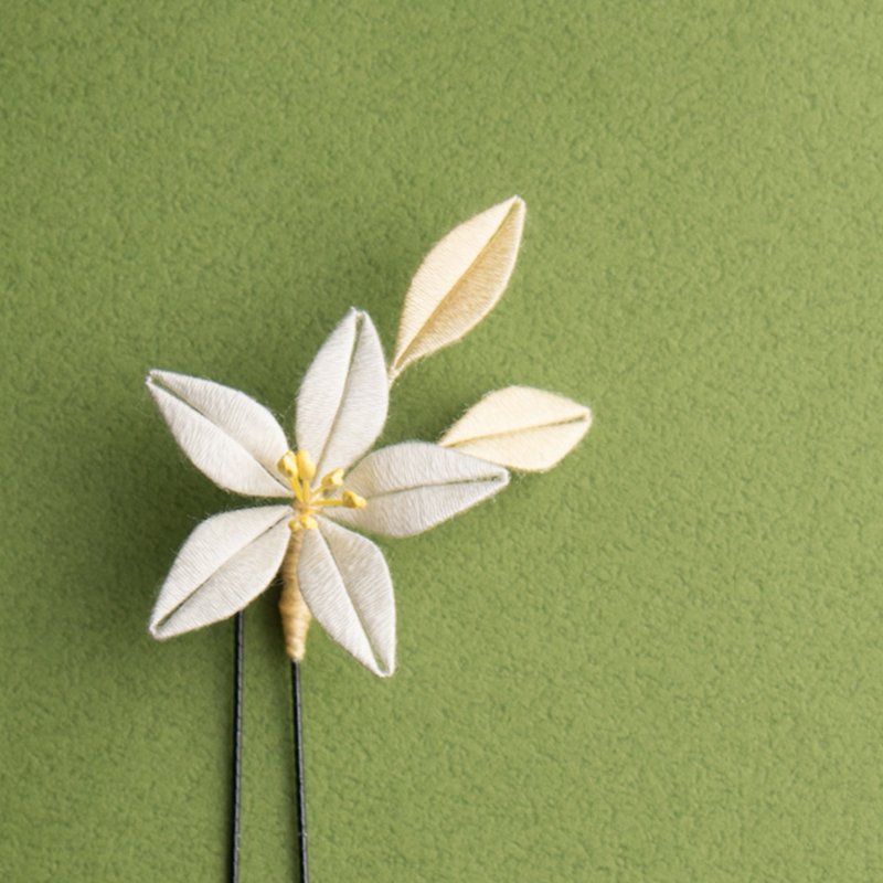 Japanese lily - เครื่องประดับผม - กระดาษ สึชมพู