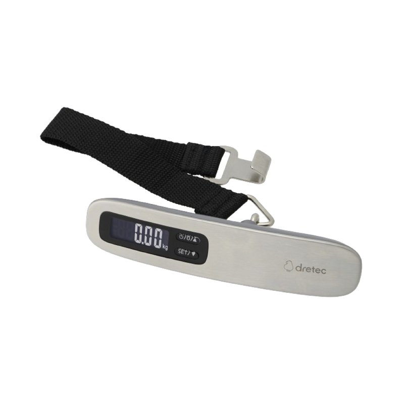 Dretec Luggage scale with backlight LS-110 - แกดเจ็ต - โลหะ สีเงิน