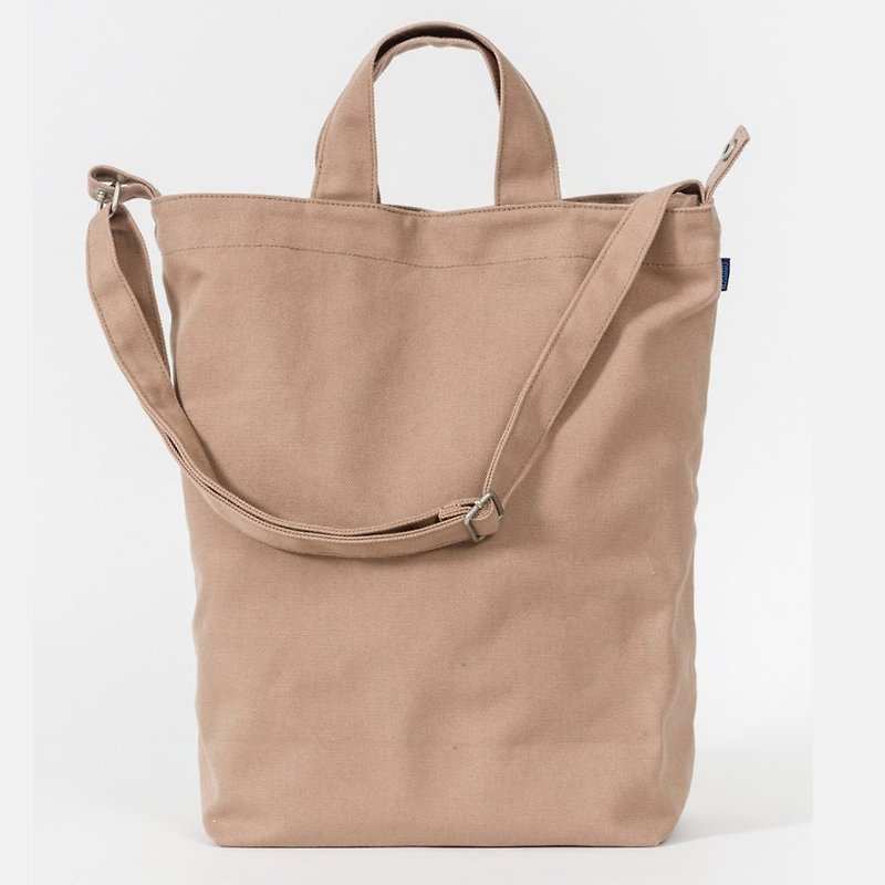 /delicate Canvas Shoulder Bag - Camel - Messenger Bags & Sling Bags - Cotton & Hemp Brown
