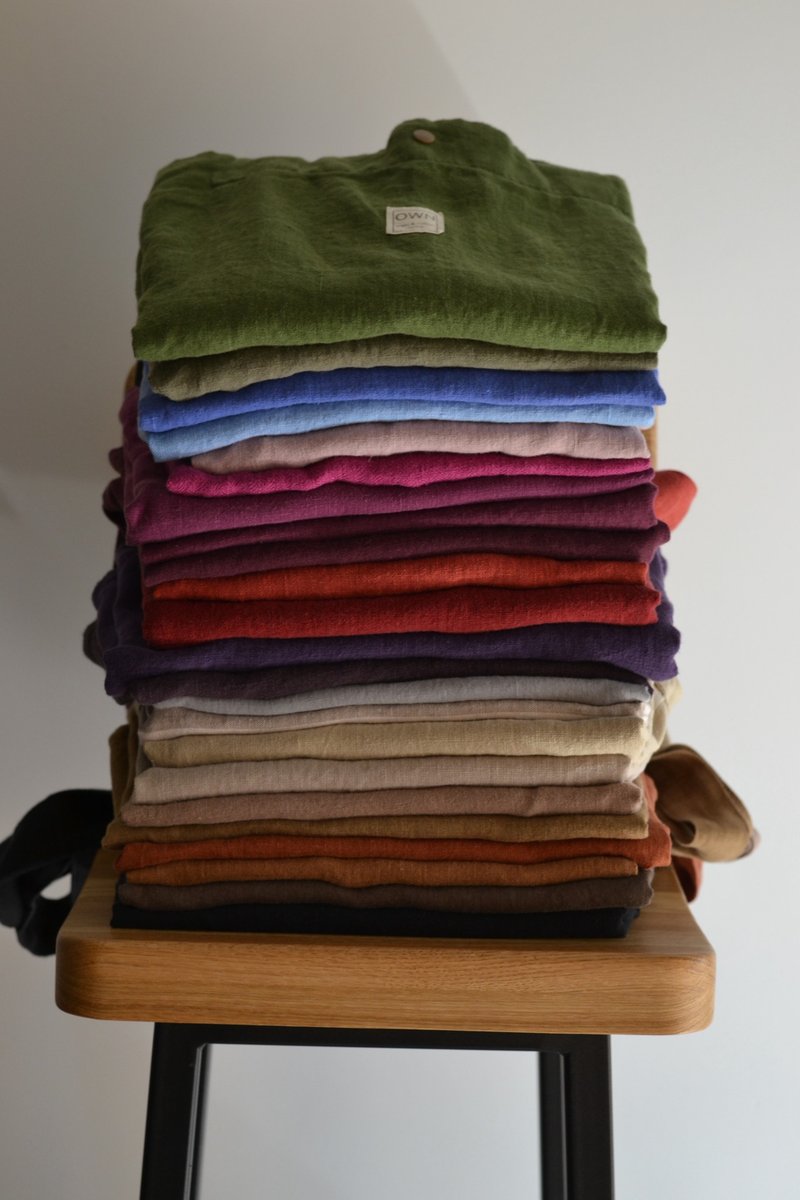 Linen market tote bag, reusable grocery bag, weekender & travel bag, sustainable - 手提包/手提袋 - 亞麻 