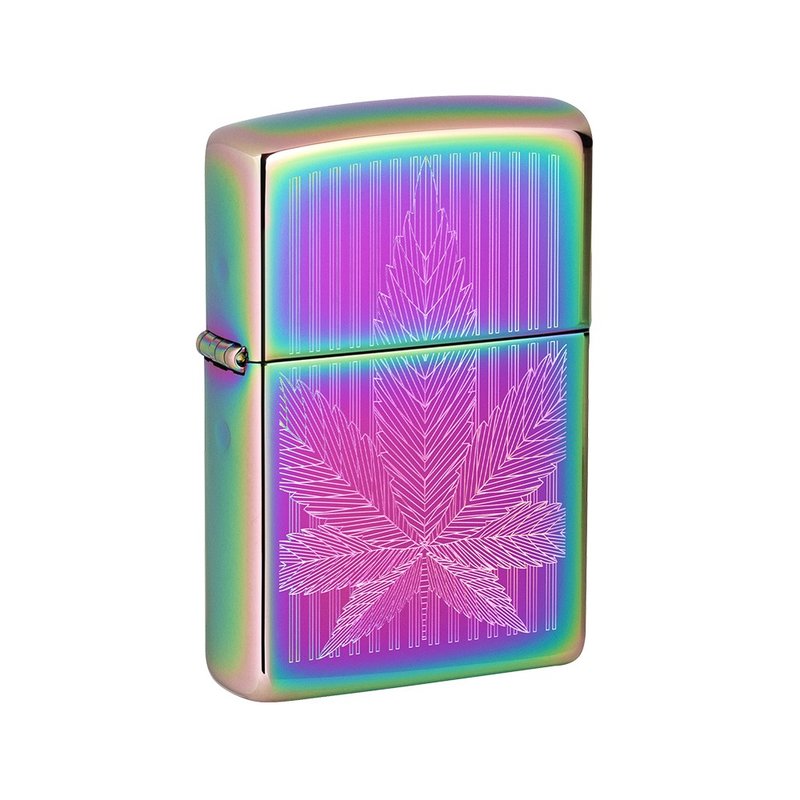 【ZIPPO官方旗艦店】幻彩樹葉防風打火機 49632 - 其他 - 銅/黃銅 多色
