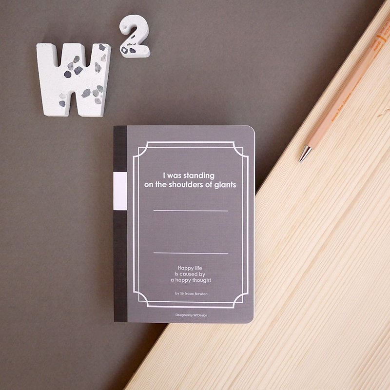 Mini portable version of thinking notes - square notebook A6 (black) - Notebooks & Journals - Paper Black