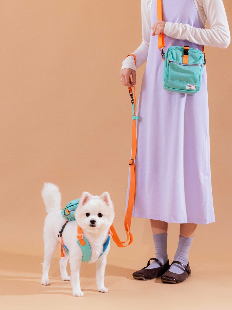 【Pawlaneta】Nomade 胸背+牽繩 多送 1條牽繩 (款式隨機) - 其他 - 尼龍 多色