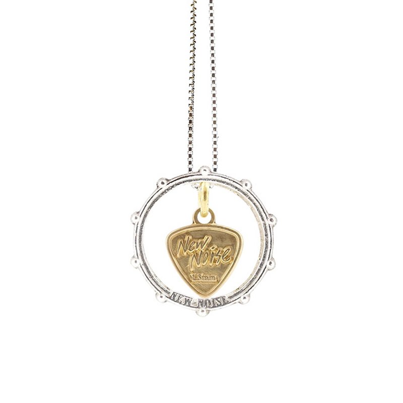 Courage 925 Sterling Silver Necklace - สร้อยคอ - โลหะ สีเงิน