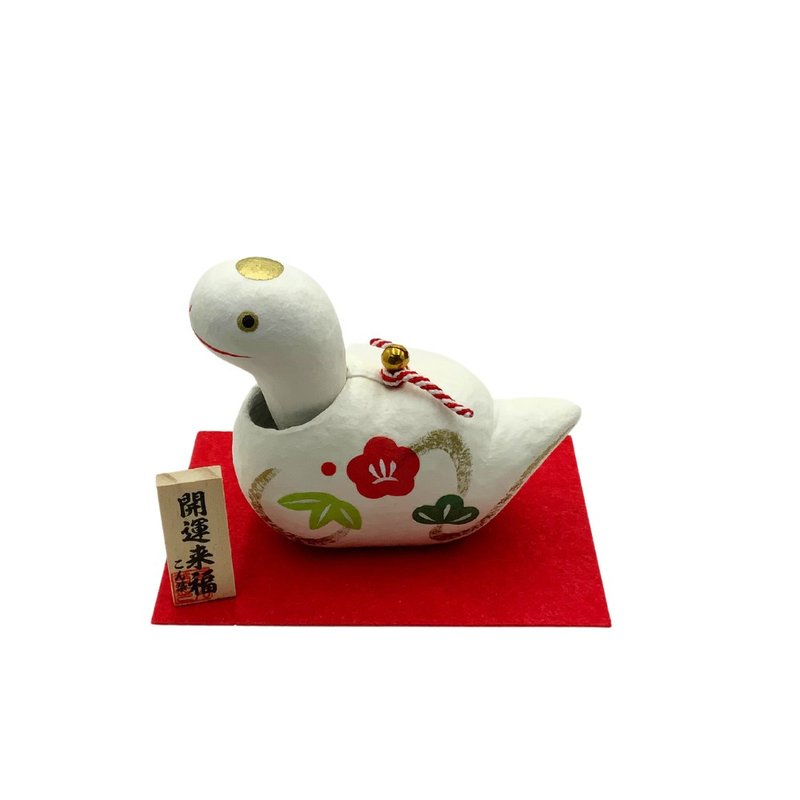 【招福干支】開運干支 生肖蛇 緣起物 來福蛇 R83 - 擺飾/家飾品 - 其他材質 