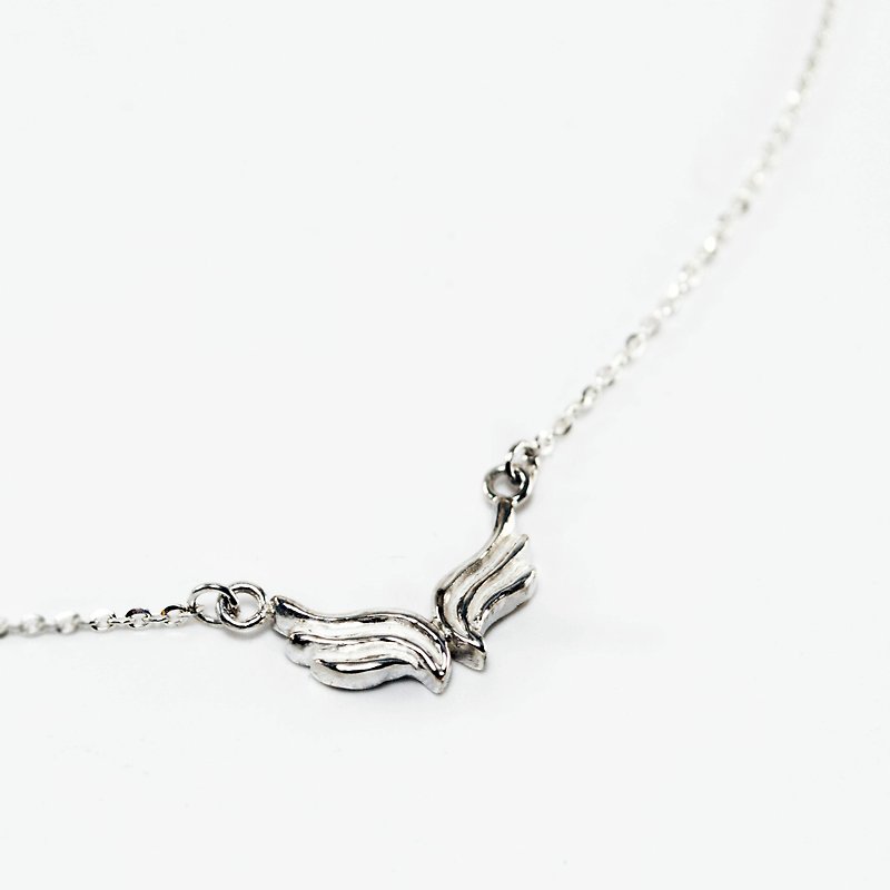 Little Wing Necklace - Necklaces - Other Metals Silver