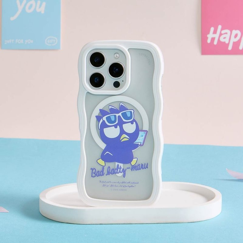 三麗鷗男團酷企鵝看地圖雲朵波波MagSafe iPhone手機殼 - 手機殼/手機套 - 塑膠 多色