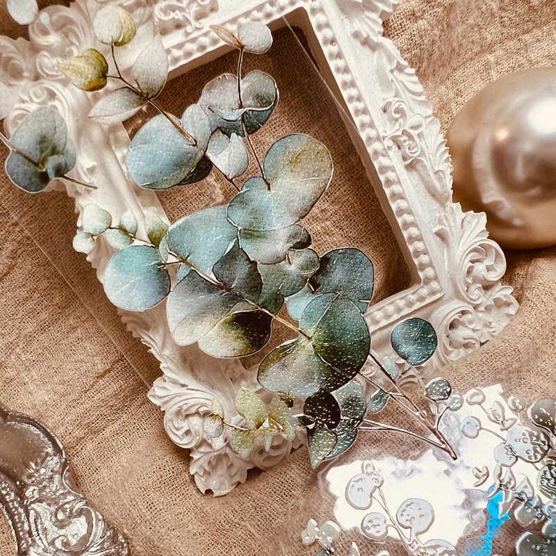 尤加利守護 (Eucalyptus Guardian) - 紙膠帶/和紙/PET - 塑膠 多色