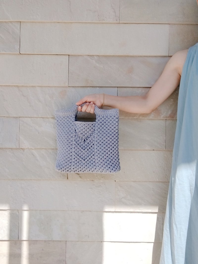 輕正裝手提方包 - 手提包/手提袋 - 其他材質 藍色