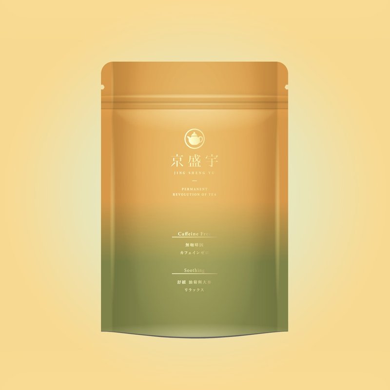 京盛宇【茶包】舒緩-油菊大麥茶 3g x10入(無咖啡因茶) - 茶葉/茶包/水果茶 - 新鮮食材 橘色