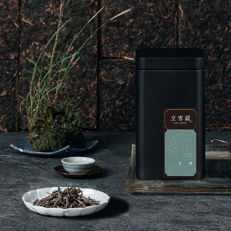 【烹雪韻】生韻 罐裝散茶 生茶(50g) - 茶葉/茶包/水果茶 - 其他材質 黑色