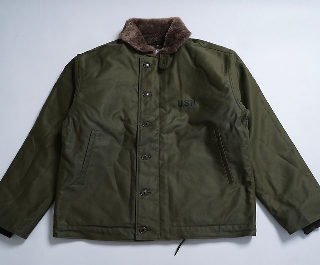 Still vintage Houston Japan US Navy N-1 Deck Jacket in two colors - Shop  True Love Men's Coats u0026 Jackets - Pinkoi