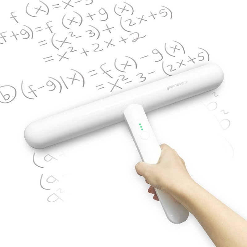 Green Board 磁性電紙板專用 T型電動板擦  超大擦拭範圍 - 科技小物 - 其他材質 白色