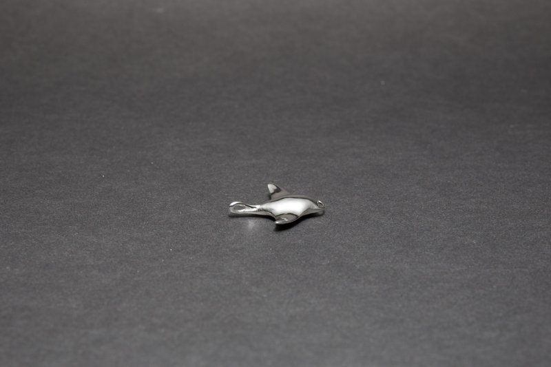 Biology Department - Little Ghost Manta Ray Pendant ONLY - Other - Sterling Silver Silver