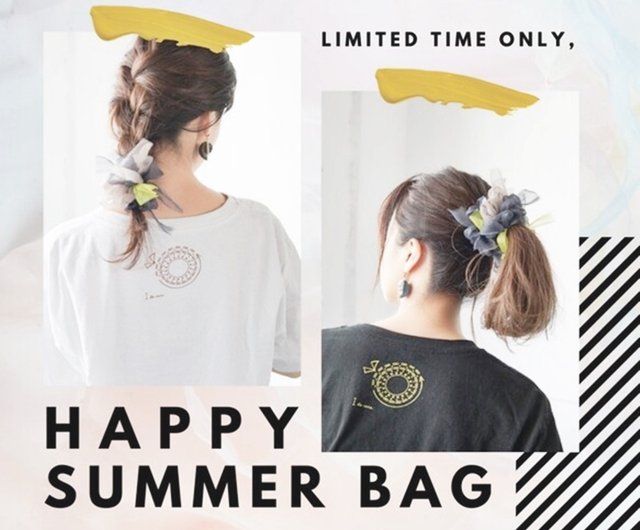 夏の限定福袋 | 意思のあるハッピーバッグ - ショップ chiko ヘアアクセサリー - Pinkoi