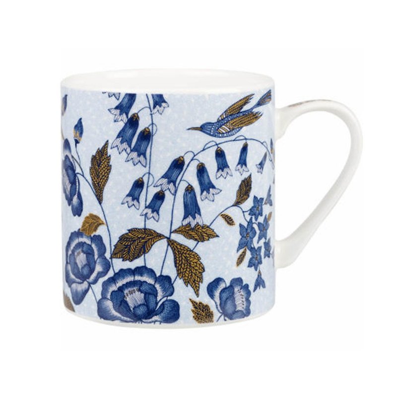 British Queens-Blue Story Series 340ml Fine Porcelain Mug (Kudas) - แก้วมัค/แก้วกาแฟ - เครื่องลายคราม หลากหลายสี