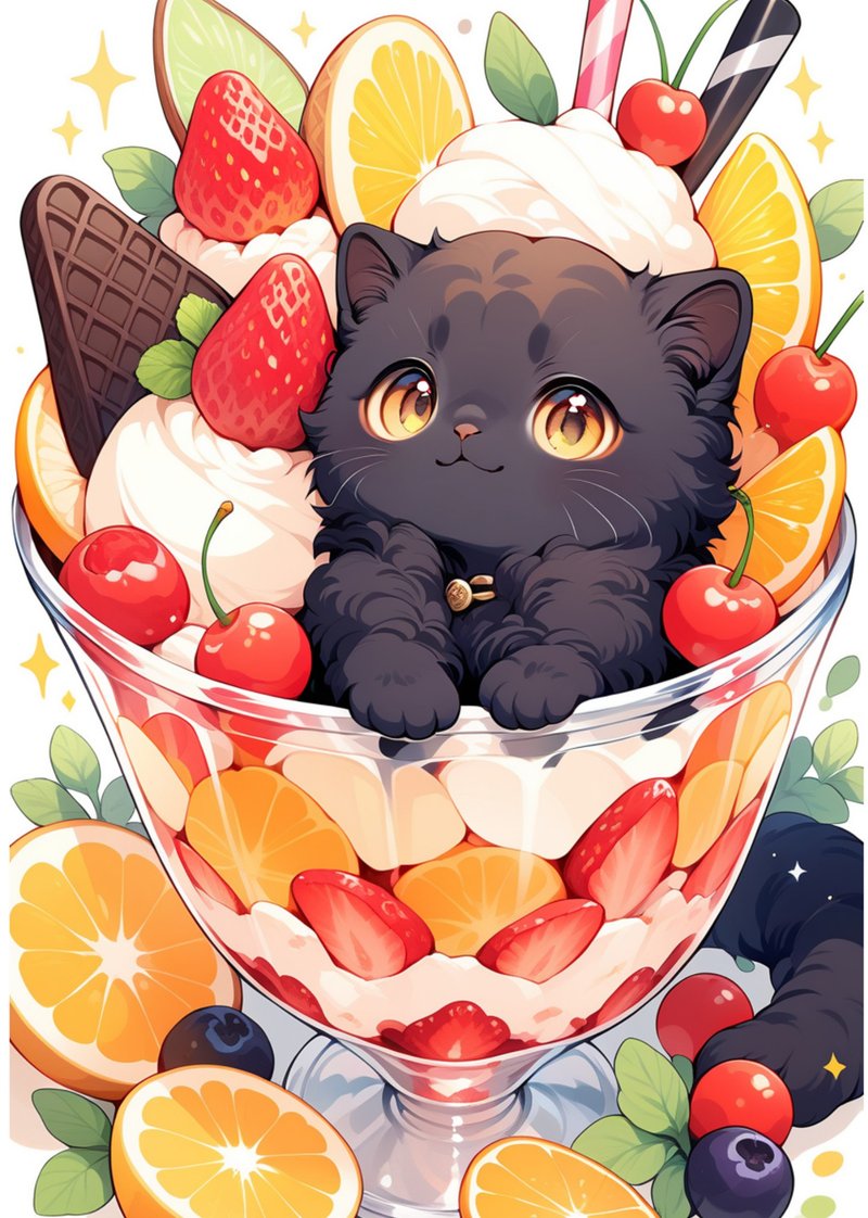 Original Sticker Background/Decoration H94 - Stickers - Paper 