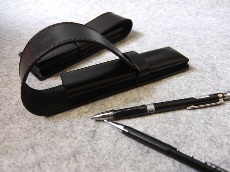 Leather pencil case 2 pack - กล่องดินสอ/ถุงดินสอ - หนังแท้ 