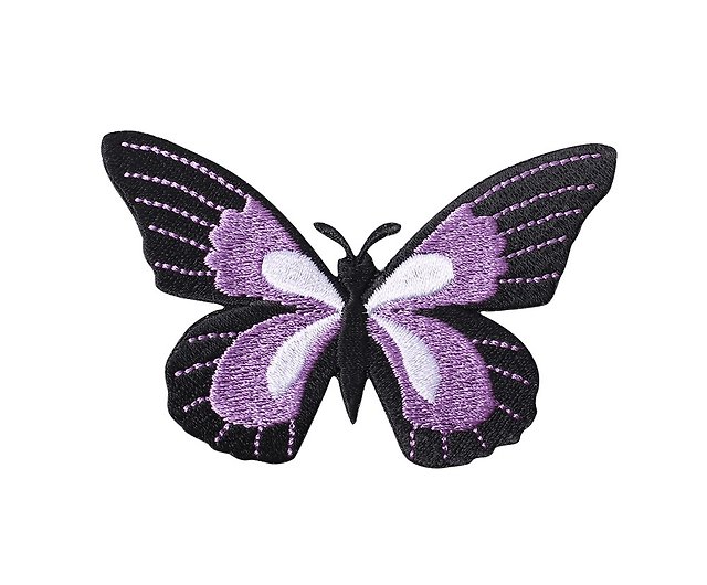 Purple Butterfly Patch