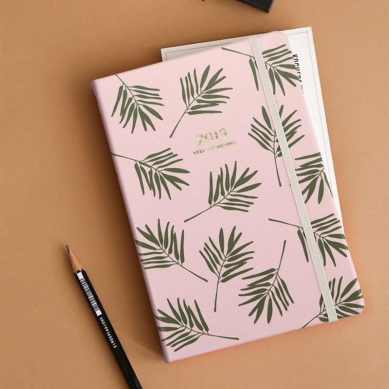 2019 Beautiful Memory Bandage aging Zhou Zhi-08 Green Leaf Forest, E2D16661 - Notebooks & Journals - Paper Pink