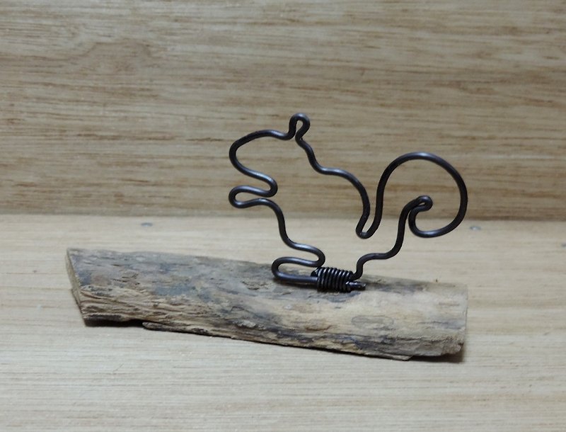 Forest of Nature-Squirrel [Aluminum Wire Creation] - Items for Display - Other Materials 