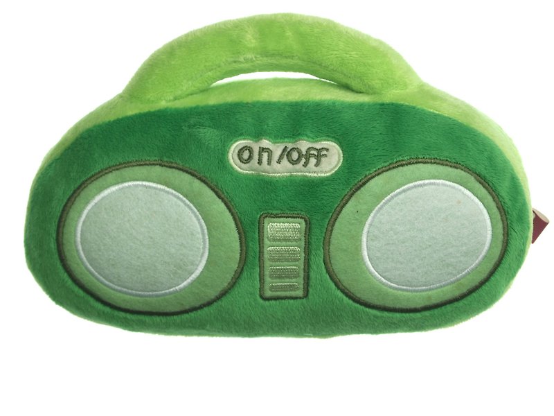 細毛絨擴音機 - 綠色 - 藍牙喇叭/音響 - 其他人造纖維 綠色