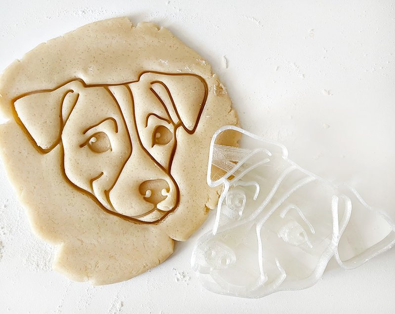 Jack Russell Terrier Cookie Cutter / Dog Portrait cutter / 3D printed - 其他 - 塑膠 