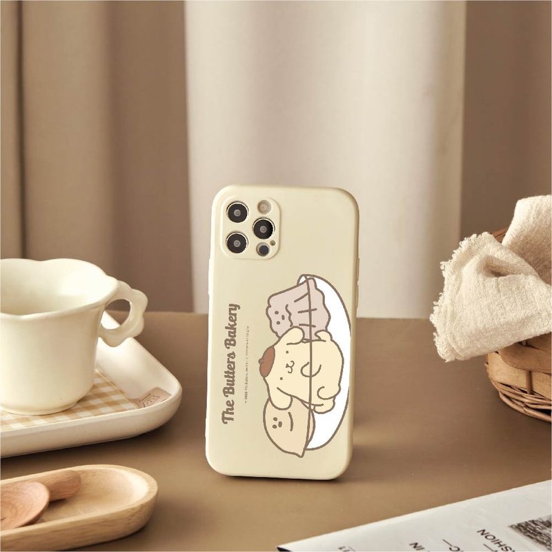 奶油家族x布丁狗布丁杯全包iPhone手機殼 - 手機殼/手機套 - 矽膠 多色