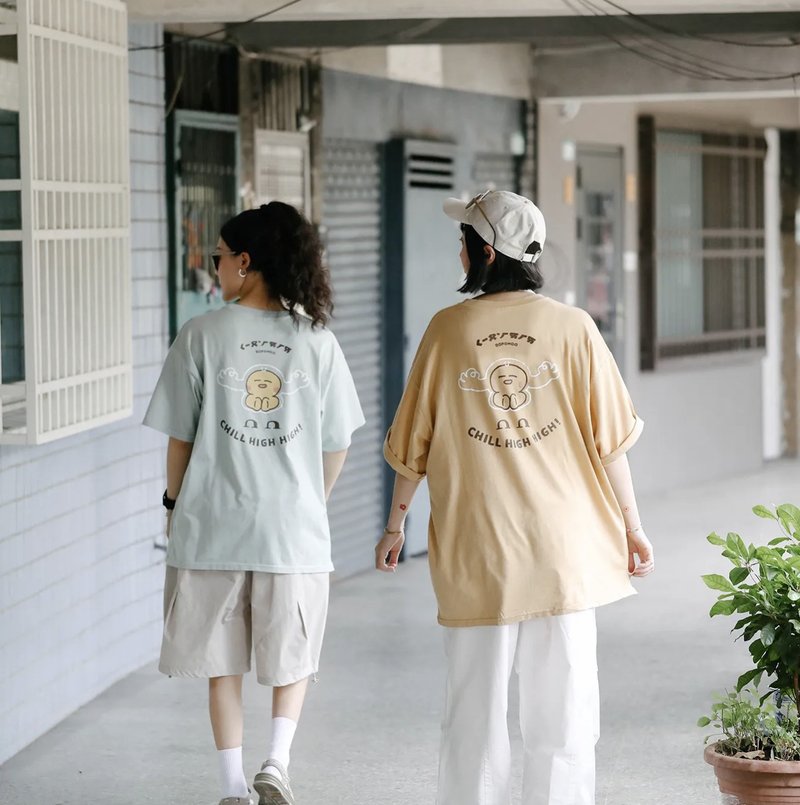 BOPOMOO Moomoo x Noonoo : ( We are Dissident Embracer ) 短te - 女 T 恤 - 棉．麻 